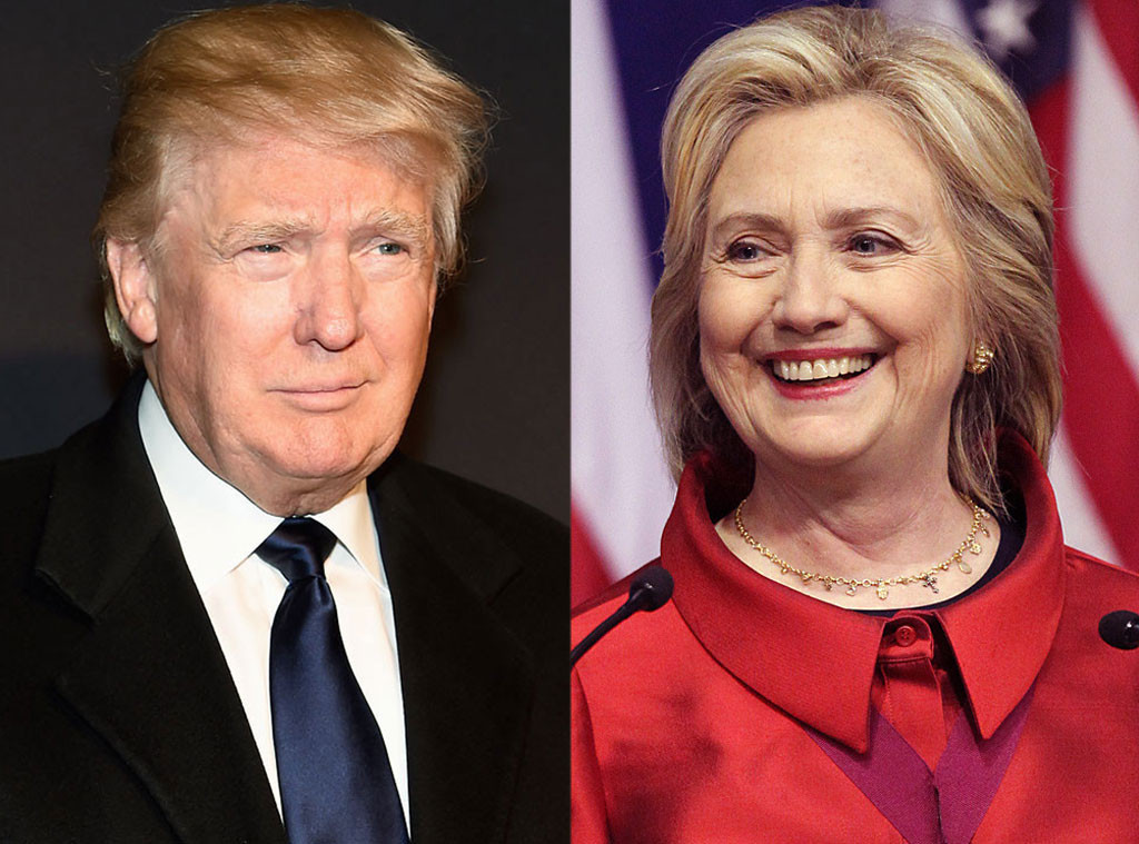 Pesquisa aponta Trump com 46% das intenções de voto e Hillary com 45%
