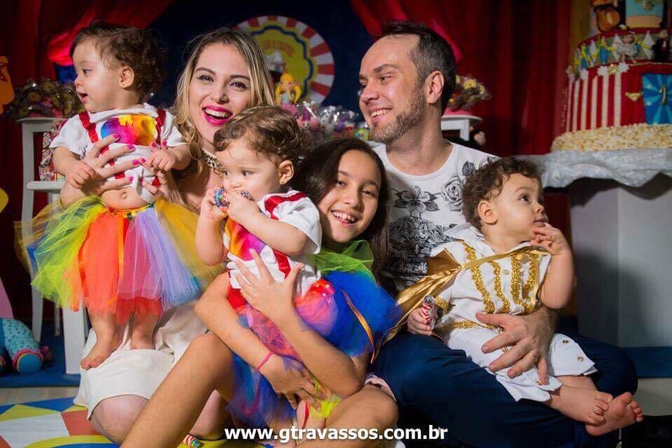 O circo de Lui, Cristal e Maya 