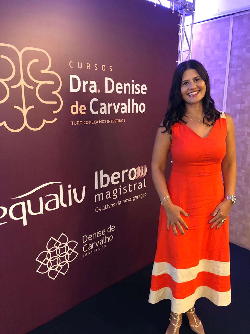 Lidiane Angelim participa de curso ministrado por Dra. Denise Carvalho